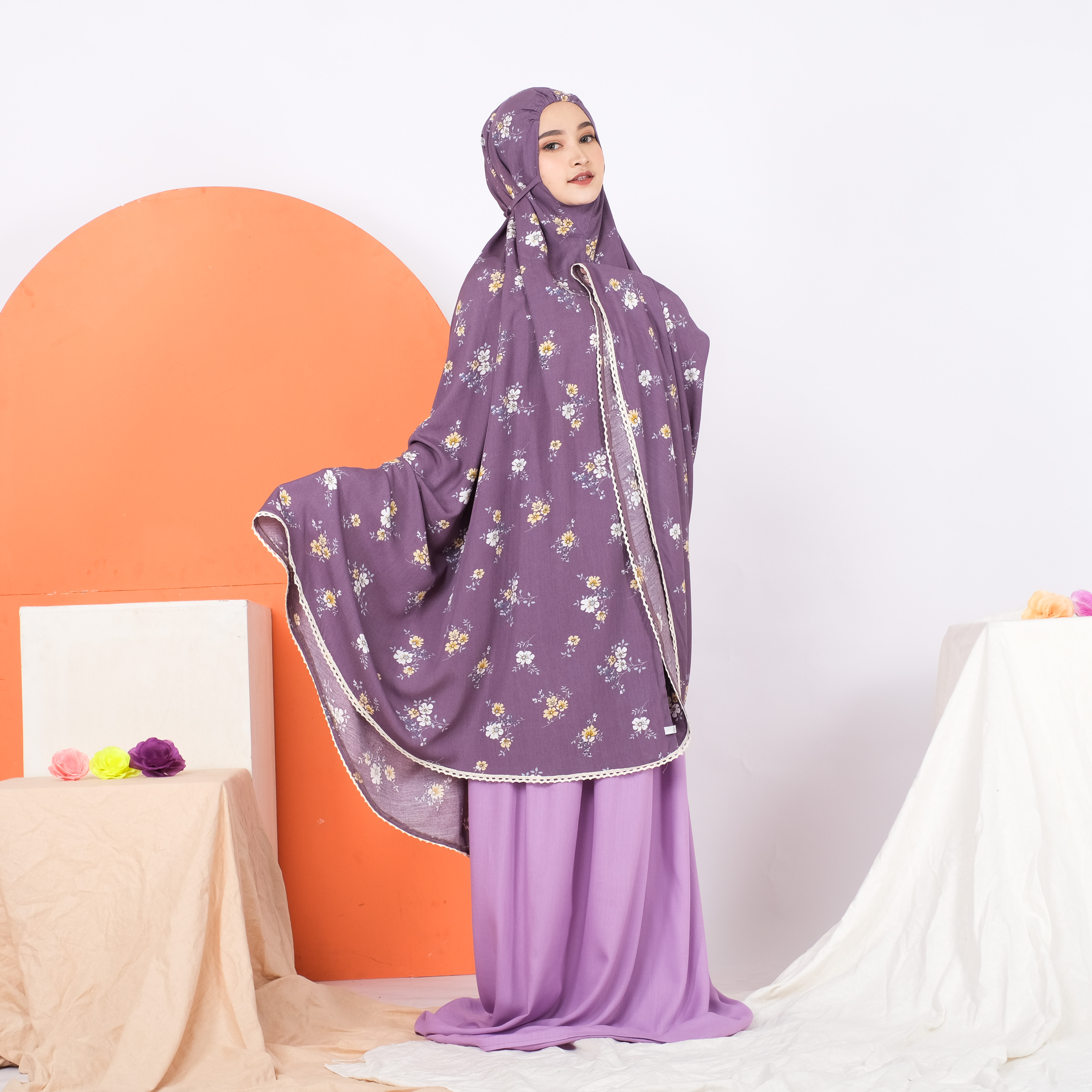 Mukena Katun Rayon